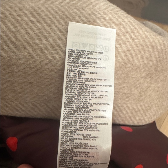 NWT damson madder Jude coat - Picture 5 of 5